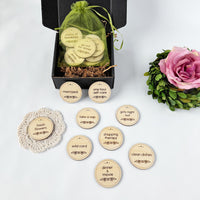 Customizable Mother's Day Tokens of Appreciation (Set of 25 including blanks)