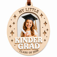 Retro Kindergarten Graduation Ornament - Glowforge