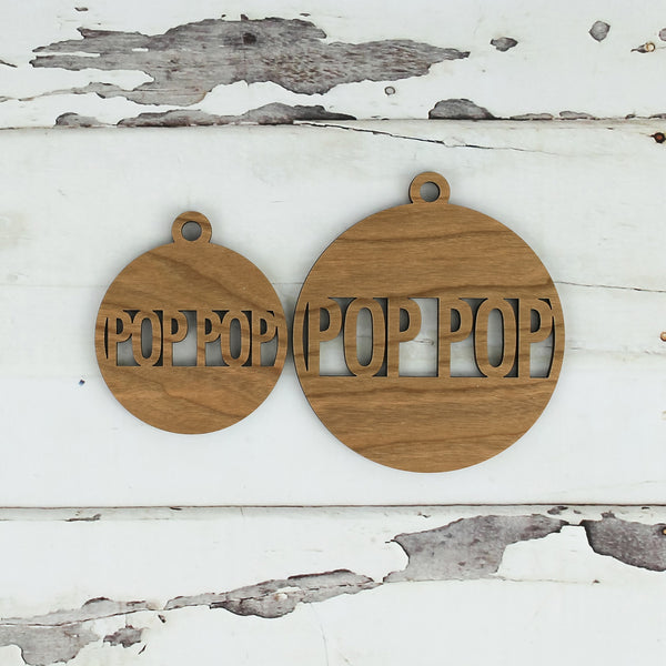 Customizable Round Pop Pop Gift Tags - Father’s Day Gift Tags (Set of ...