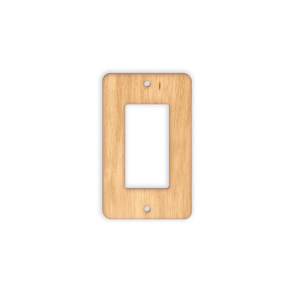 Small Rectangle Light Switch Customizable Single Rocker Light Switch Cover - Rounded Rectangle ...