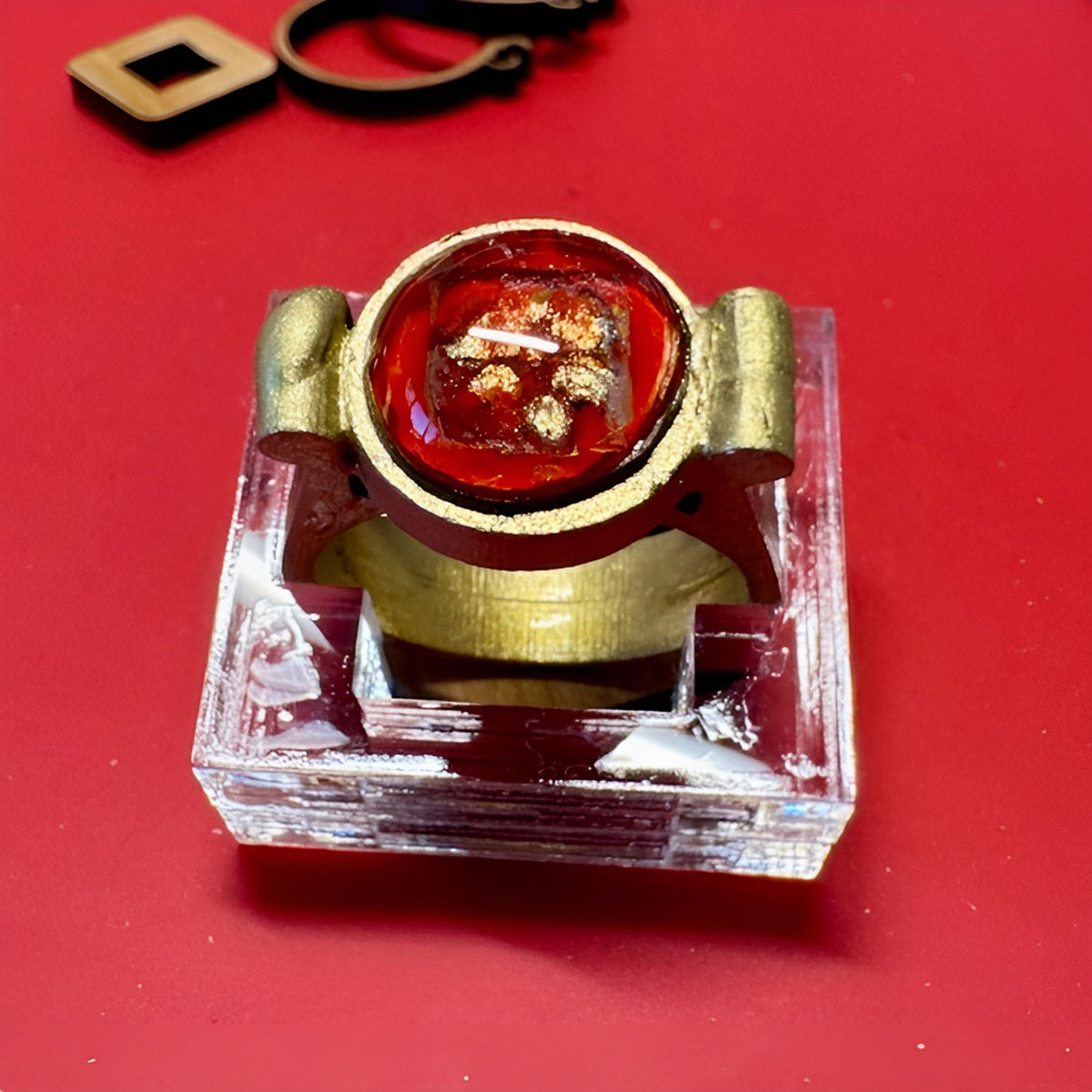 Customizable Wooden Rings (Sizes 5-10) in 5 Ring Designs and 4 Bezels - Glowforge