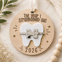 Cute Braces Ornament #1 - Glowforge