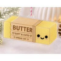Cute Butter Squishy Ornament - Glowforge