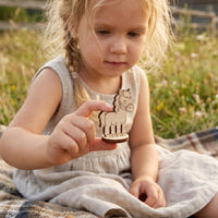 Cute Horse Toy - Farm Animal Miniature for Play, Crafts & Painting - Glowforge