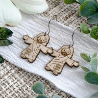 Cute Jesus Dangle Earrings - Glowforge
