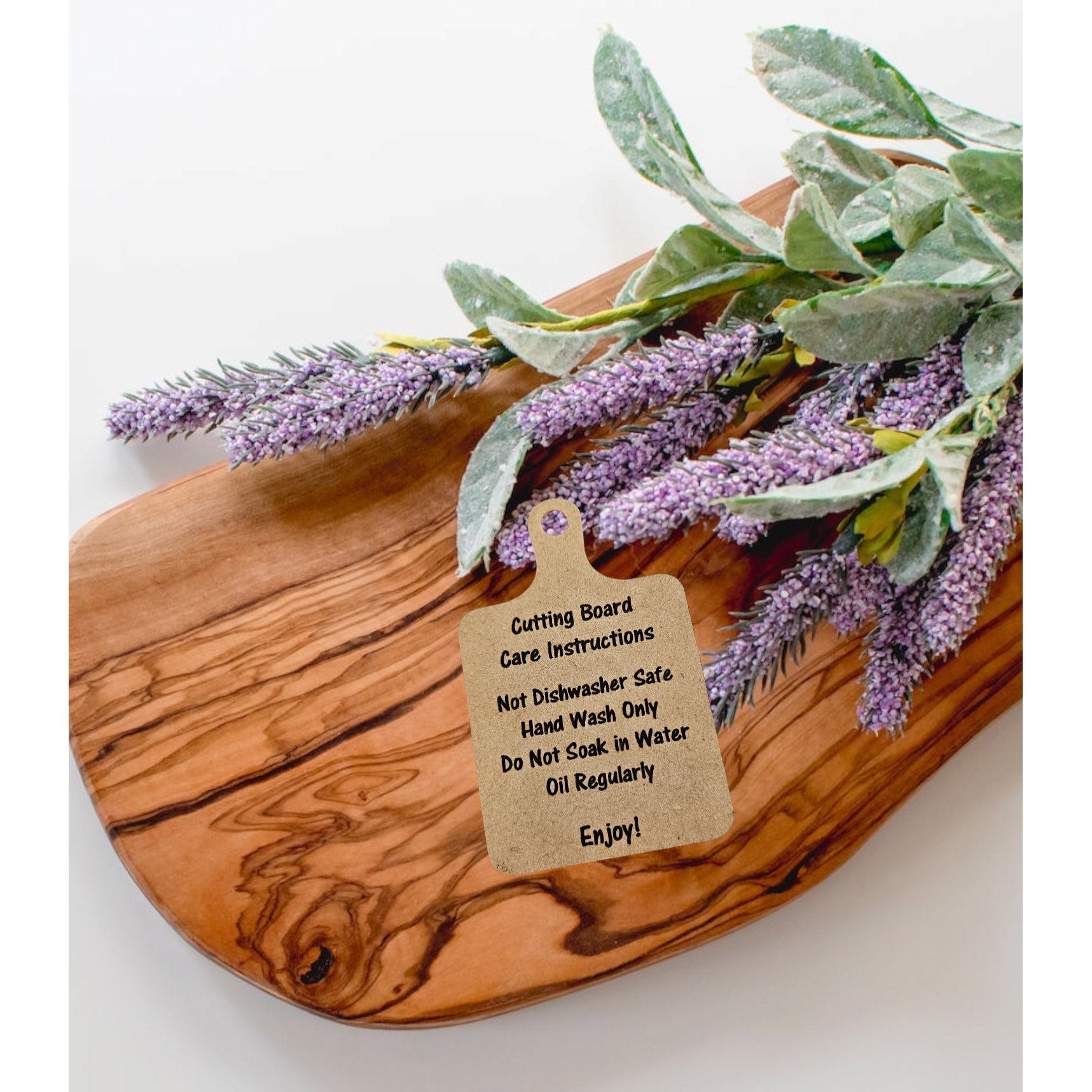 Cutting Board Care Instructions Tag Glowforge Shop Cutting board care instructions tag glowforge shop