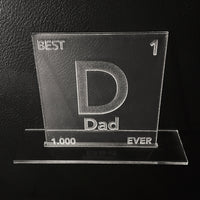 Dad Element Art with Stand