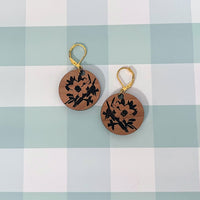 Daffodil Earring Pendants - Glowforge