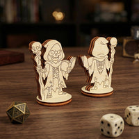Dark Necromancer - Fantasy Board Game Figurine - Glowforge
