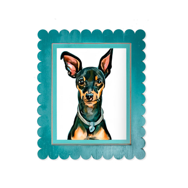 Decorative Ruffled Edge Photo/Art Frame (8