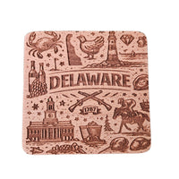 Delaware Coaster Design - Glowforge