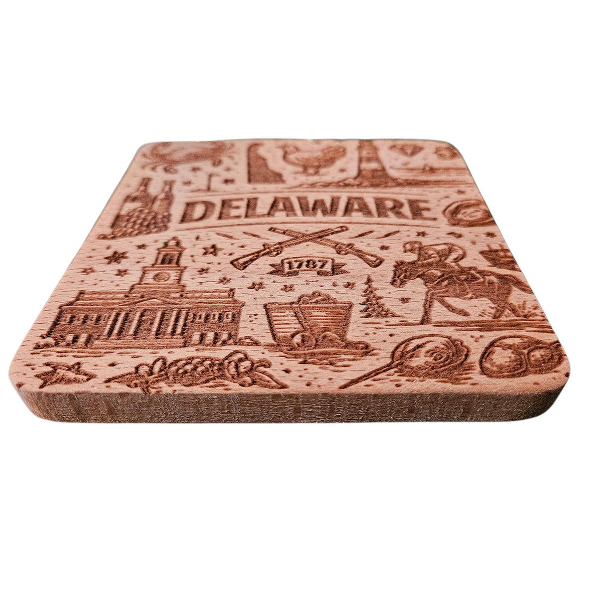 Delaware Coaster Design - Glowforge