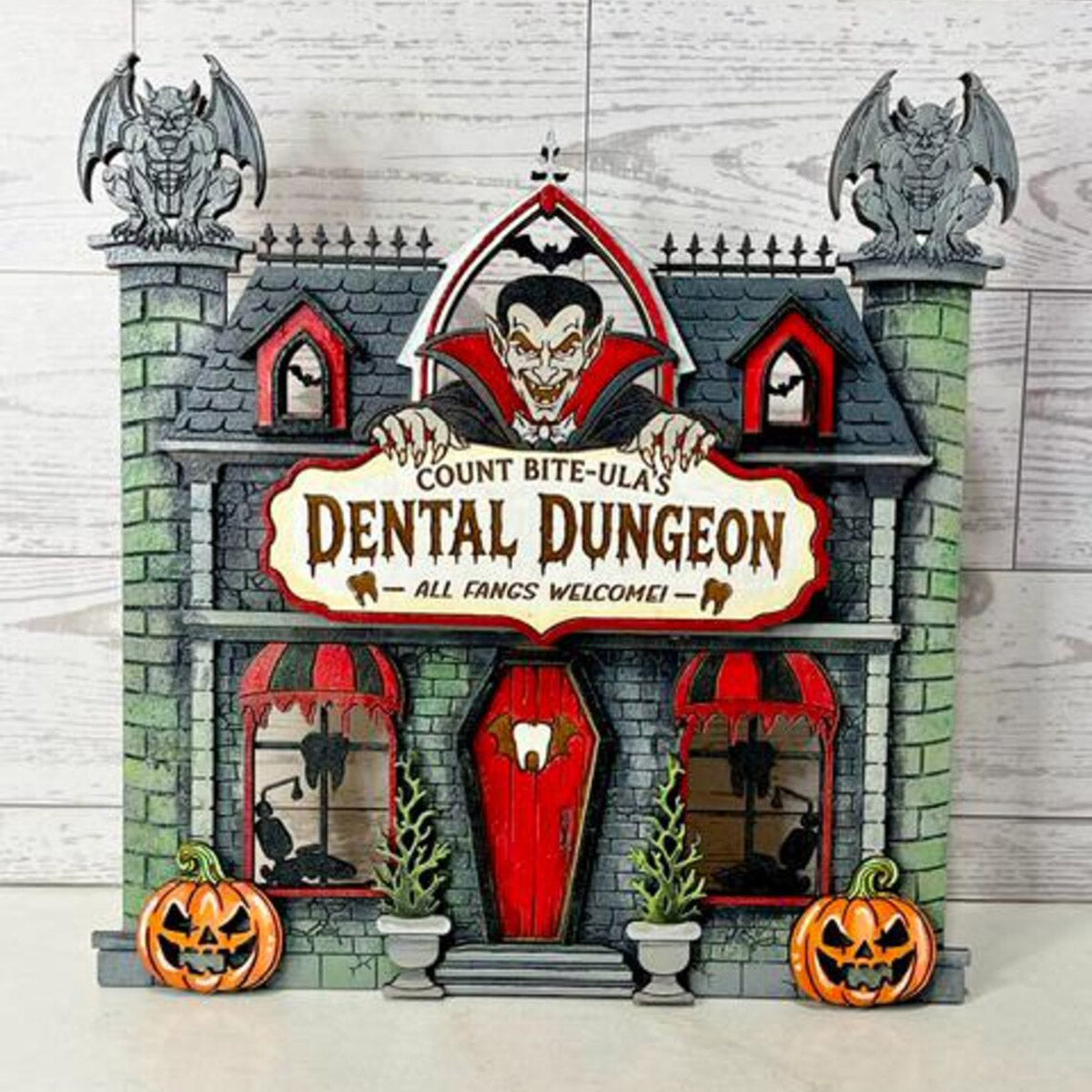 Dental Dungeon Haunted Halloween Dental Office - Glowforge