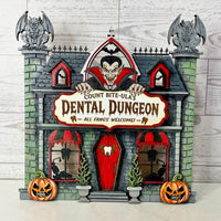 Dental Dungeon Haunted Halloween Dental Office - Glowforge