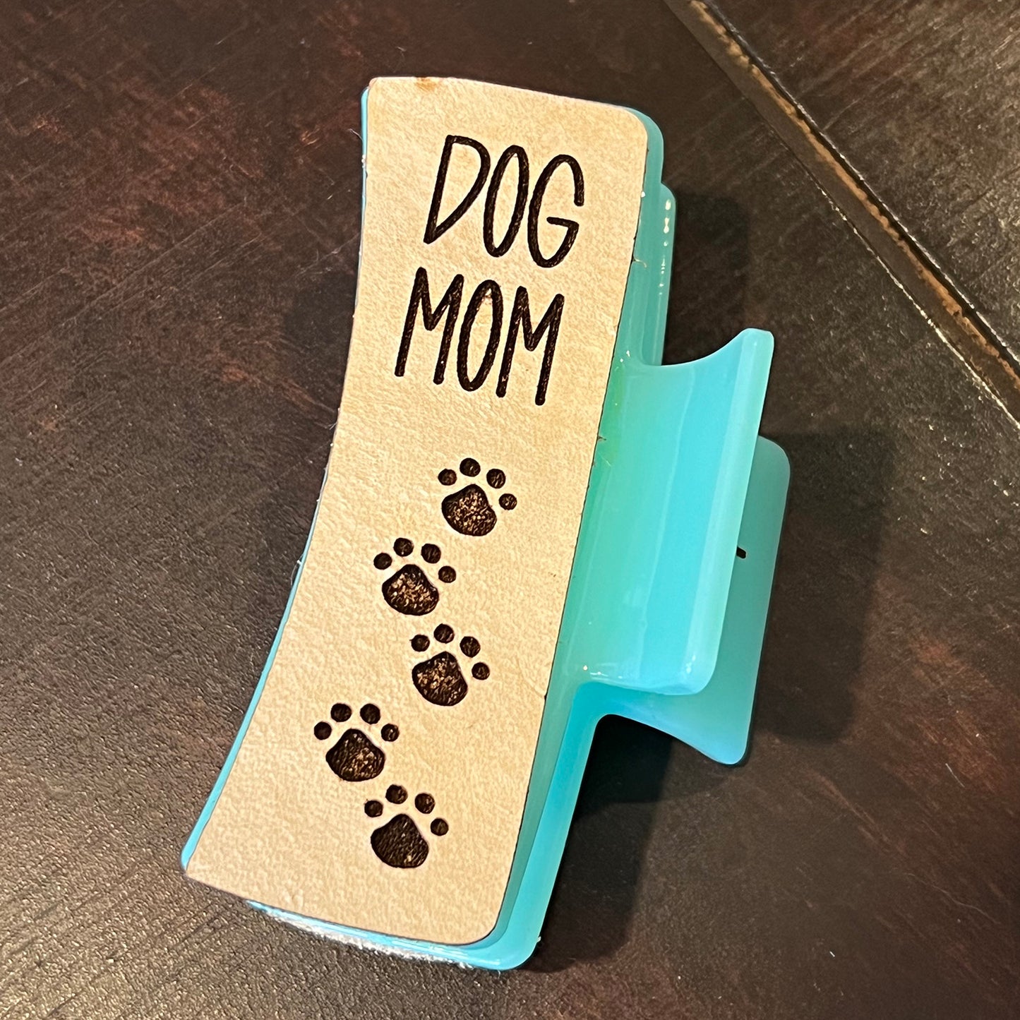 Dog Mom Hair Clip