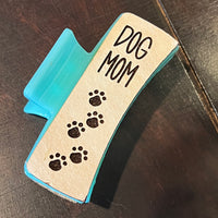 Dog Mom Hair Clip