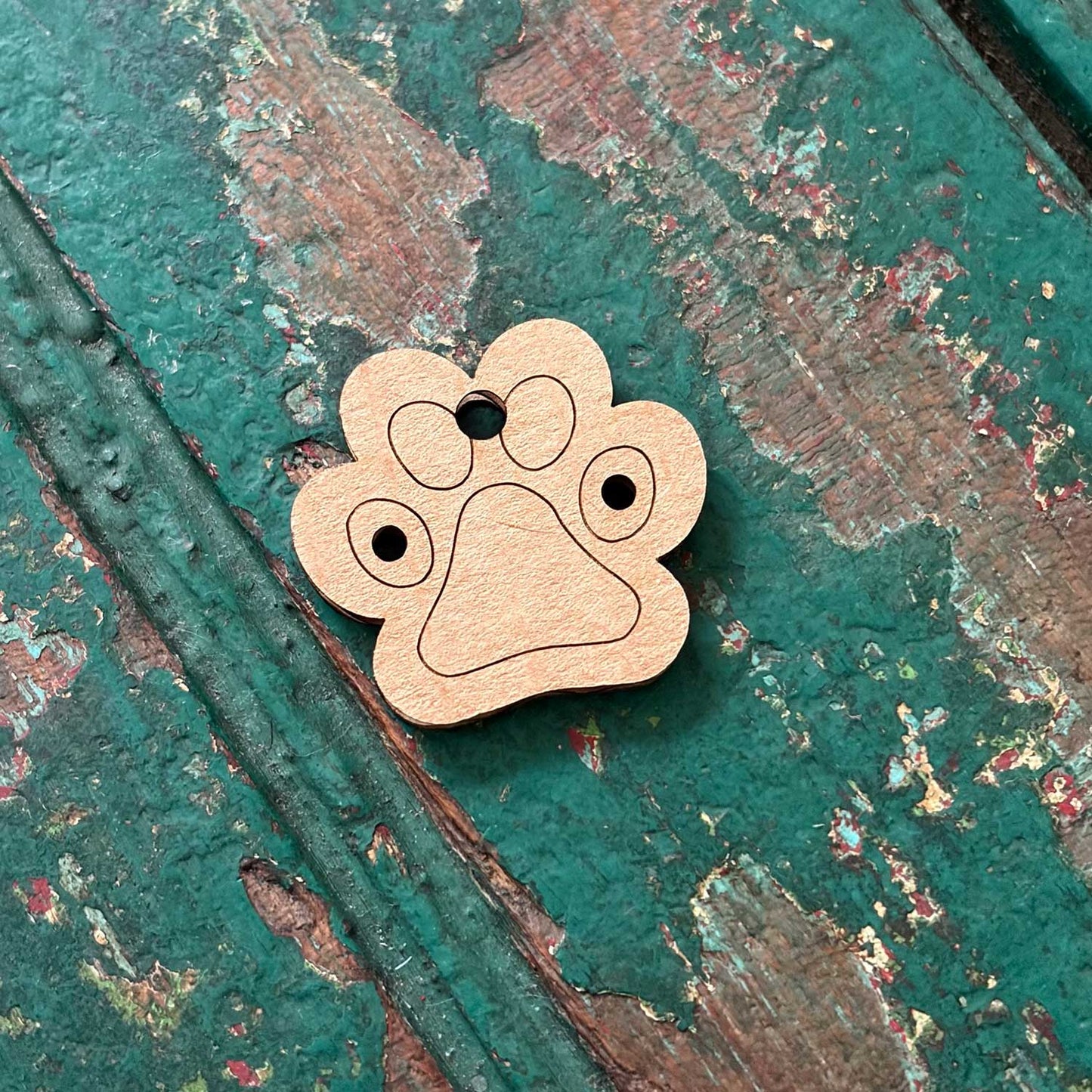 Dog Paw Earring Card - Glowforge