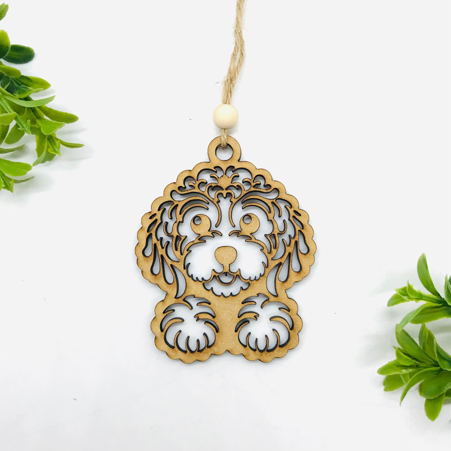 Doodle Drive: Labradoodle Car Charm – Glowforge Shop