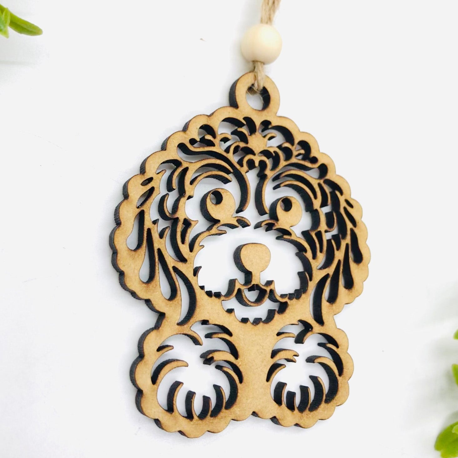Doodle Drive: Labradoodle Car Charm – Glowforge Shop