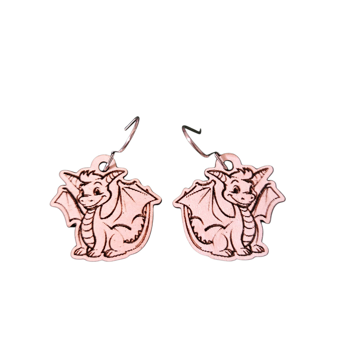 Dragon Earrings - Glowforge