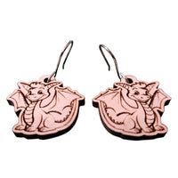 Dragon Earrings - Glowforge