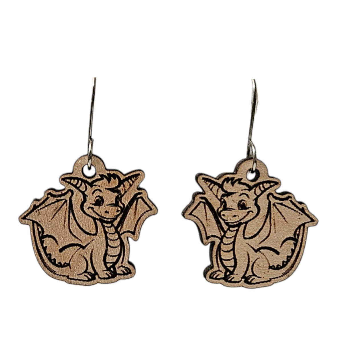 Dragon Earrings - Glowforge