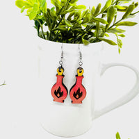 Dragons Breath Potion Earrings - Glowforge