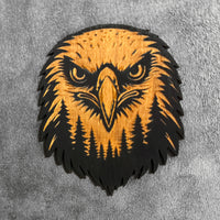 Eagle Head Forest Art - Glowforge