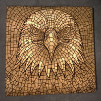 Eagle Wood Mosaic Art - Glowforge