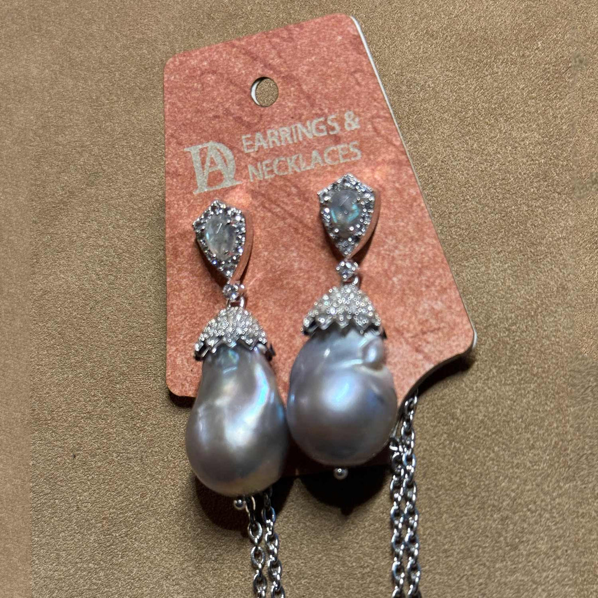 Earring & Necklace Display Card - Glowforge