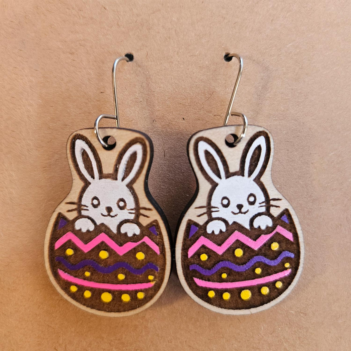 Easter Bunny Earrings - Glowforge