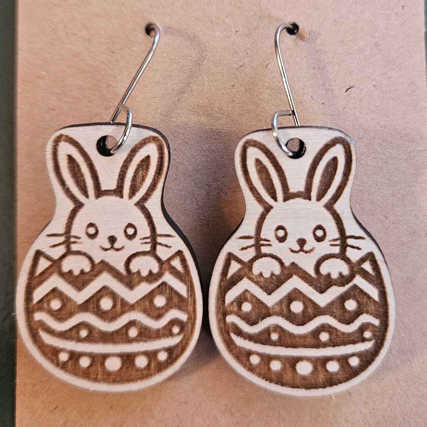 Easter Bunny Earrings - Glowforge