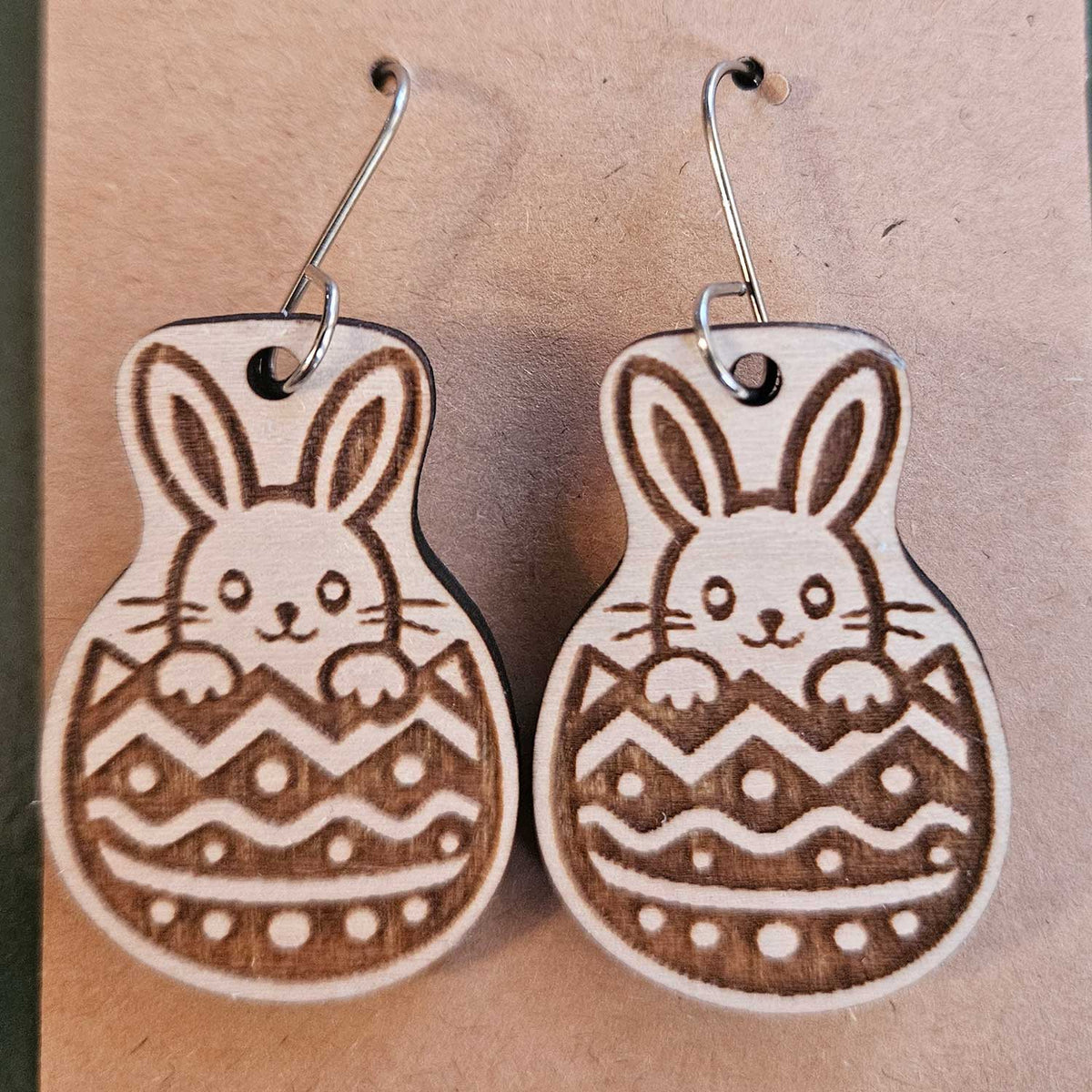 Easter Bunny Earrings - Glowforge