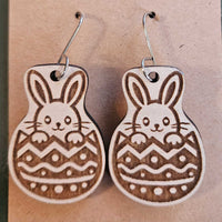Easter Bunny Earrings - Glowforge
