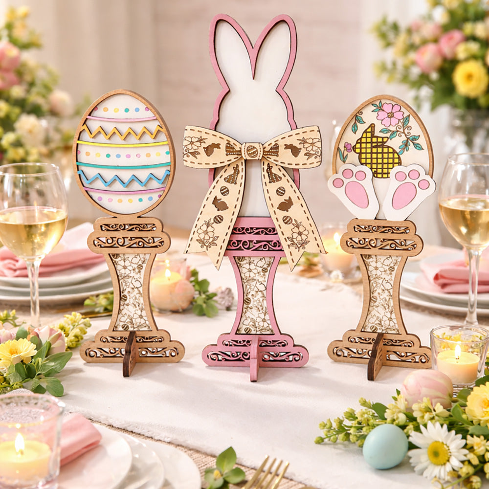 Easter Decorative Stands (Set of 3)