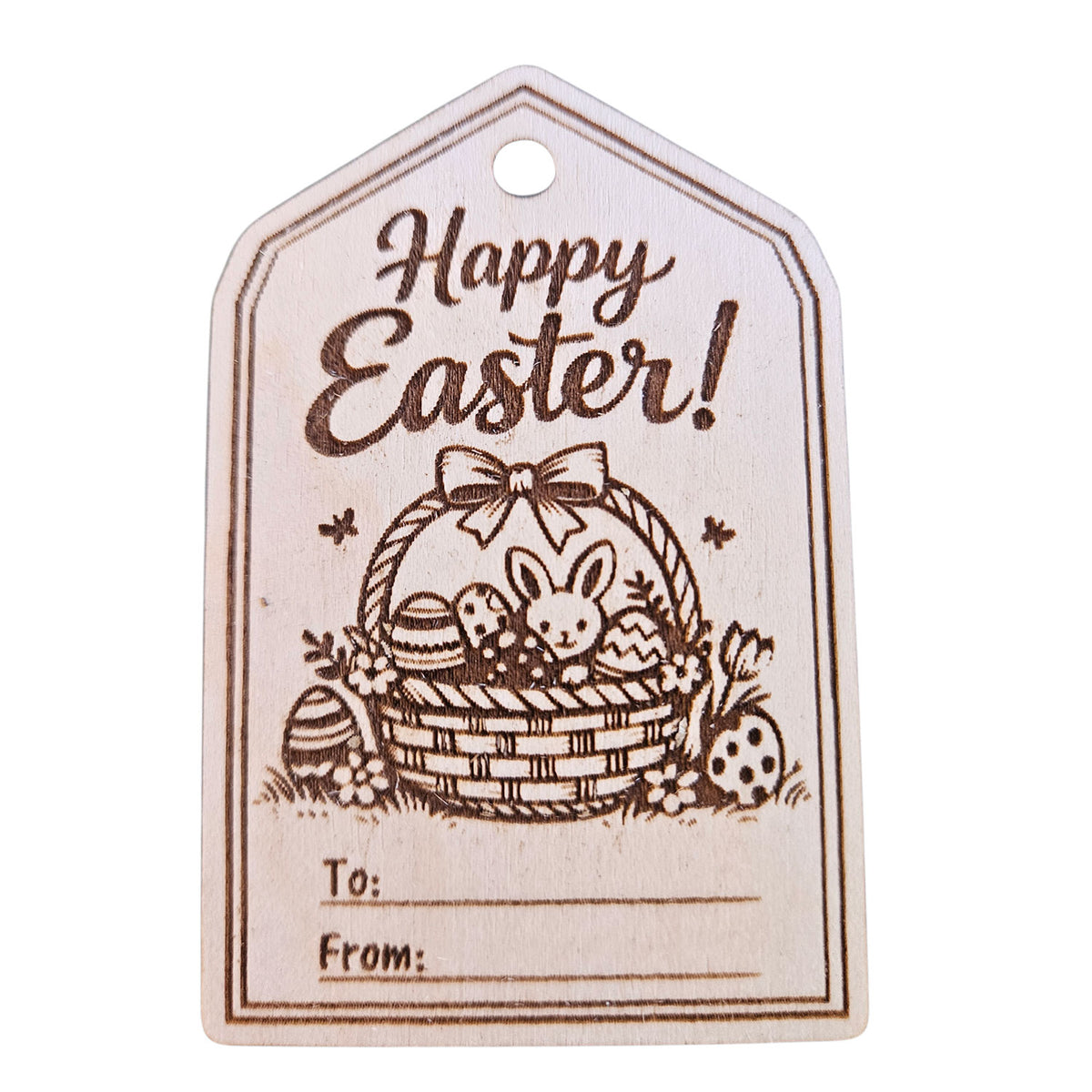 Easter Gift Tag - Glowforge