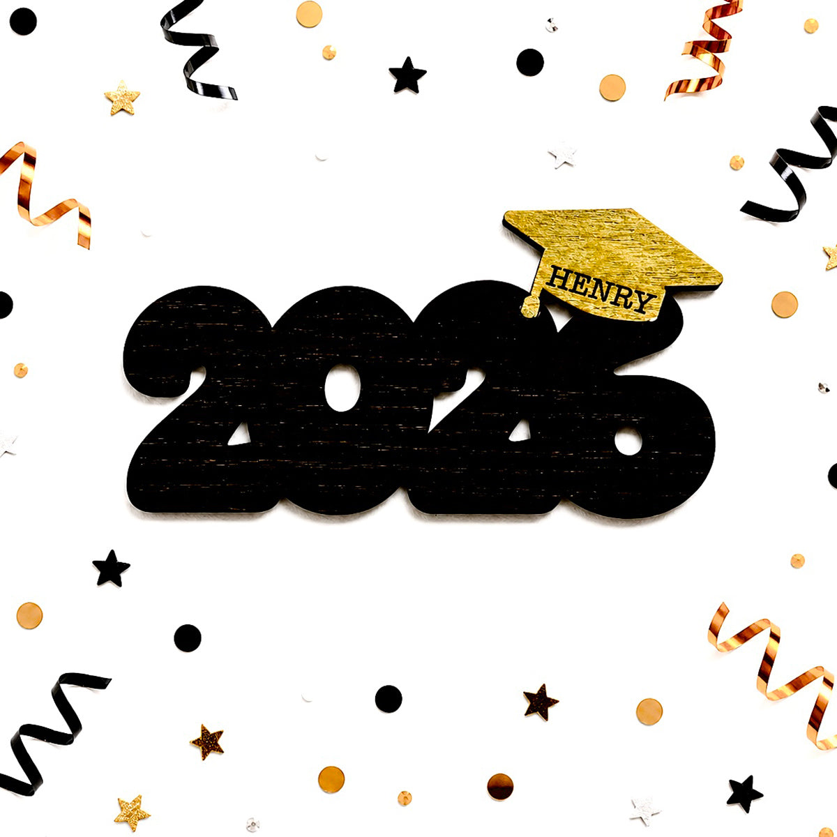 Editable 2026 Graduation Wall Decor Sign Resizable #2 - Glowforge