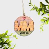Editable MIMI Layered Charm - Glowforge