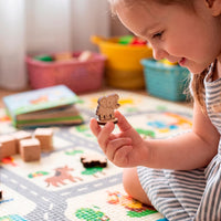 Elephant Toy - Zoo & Safari Animal Figure for Play & Painting - Glowforge