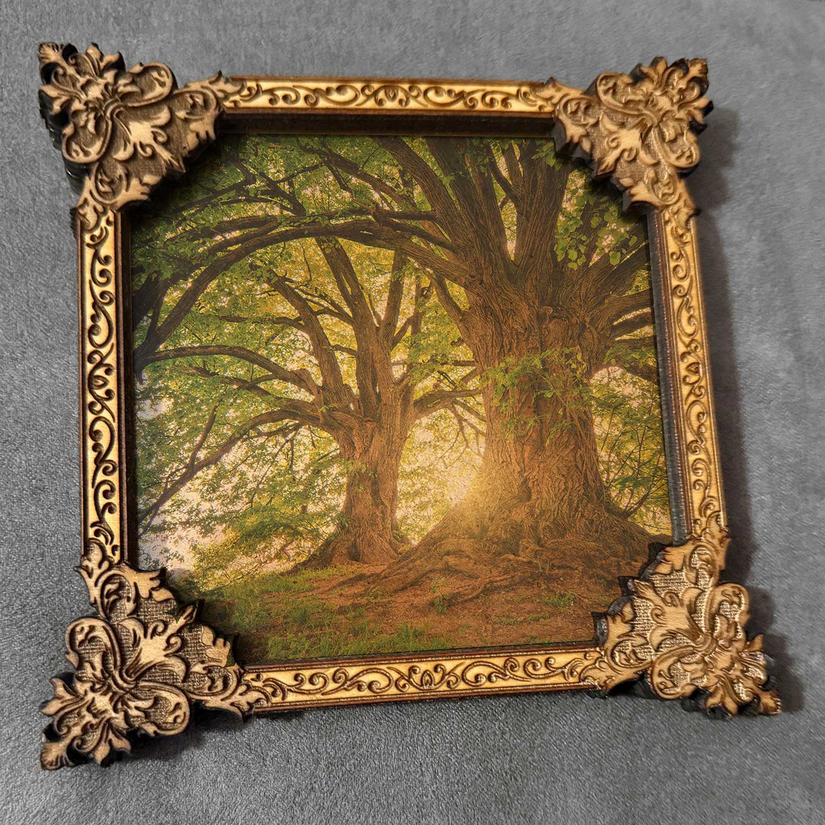 Embellished Square Frame with Stand - Glowforge