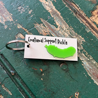 Emotional Support Pickle Keychain - Glowforge