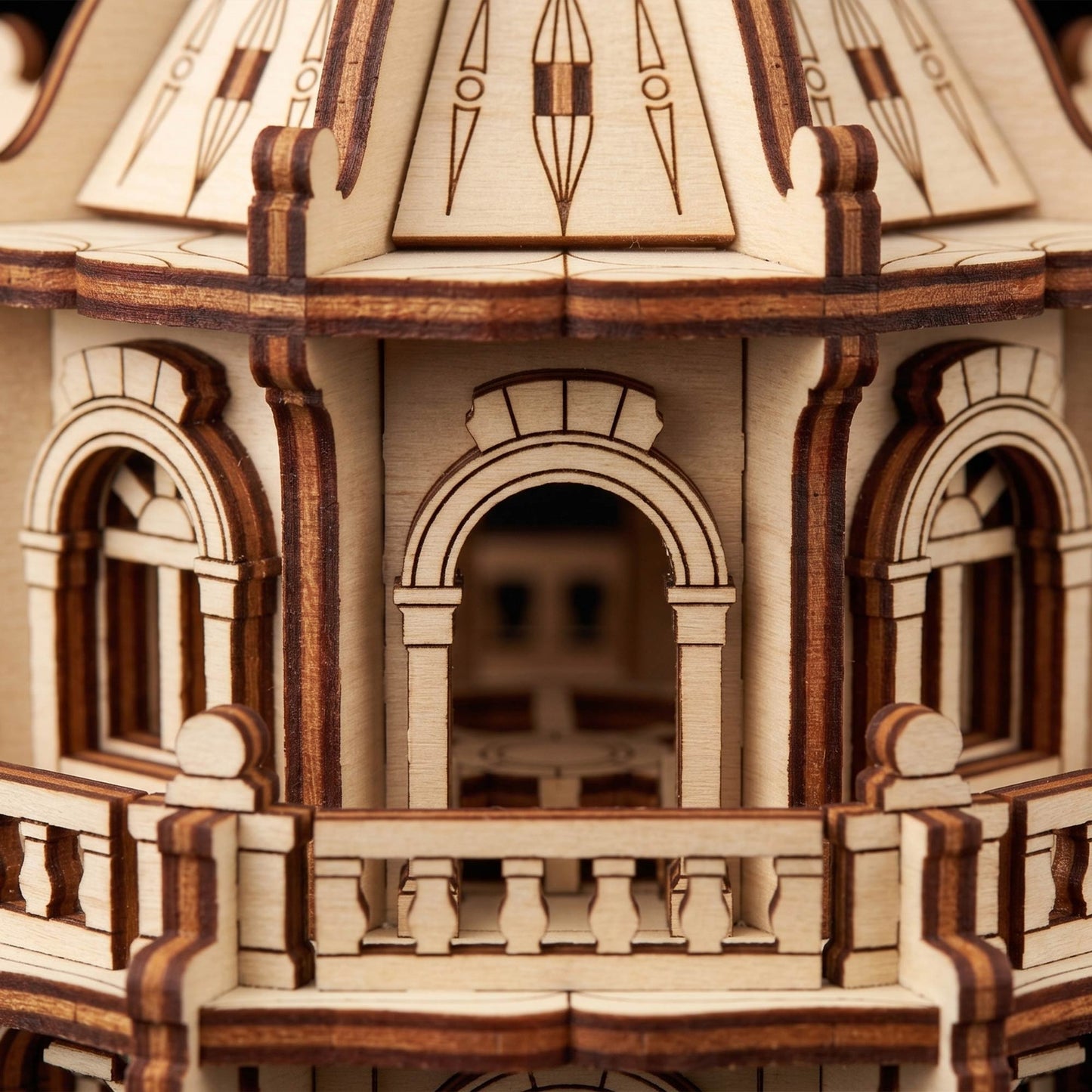 Fairy Garden House - Lighted Celestial Lantern Miniature - Glowforge