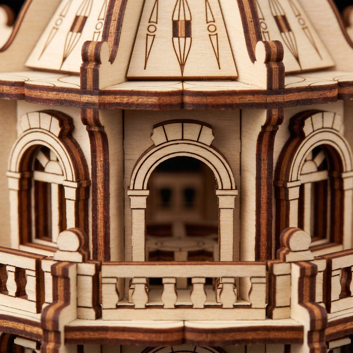 Fairy Garden House - Lighted Celestial Lantern Miniature - Glowforge