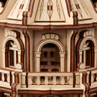 Fairy Garden House - Lighted Celestial Lantern Miniature - Glowforge