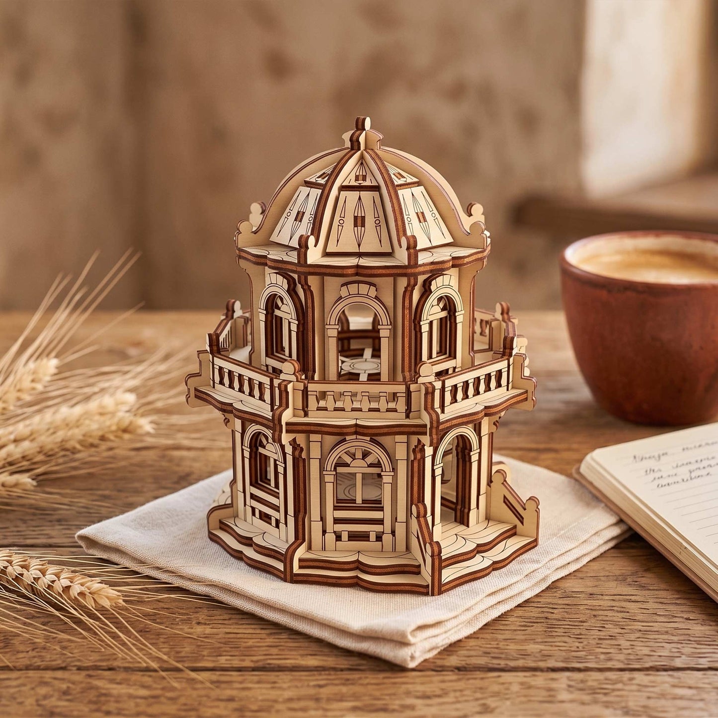 Fairy Garden House - Lighted Celestial Lantern Miniature - Glowforge