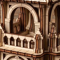 Fairy House Castle Tower - Fantasy Miniature for Shelf & Garden Decor - Glowforge
