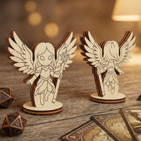 Fantasy Celestial Angel - Board Game Figurine - Glowforge