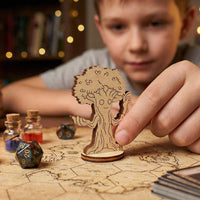 Fantasy Forest Guardian Tree - Board Game Figurine - Glowforge