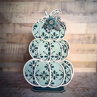 Farmhouse Style Stacked Pumpkins for 1/8" Medium Proofgrade - Glowforge