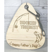 Father's Day Fishing Lure Sign - Glowforge